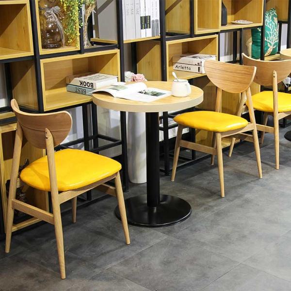 cadeira de jantar nórdica simples Ashwood do lazer de 75cm que janta o fast food das cadeiras
