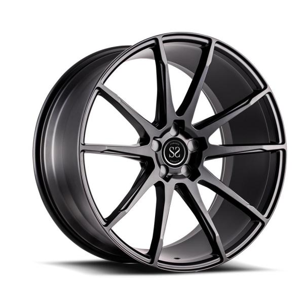 22 Inch Polish 2 Piece Forged Rims For Camaro Black