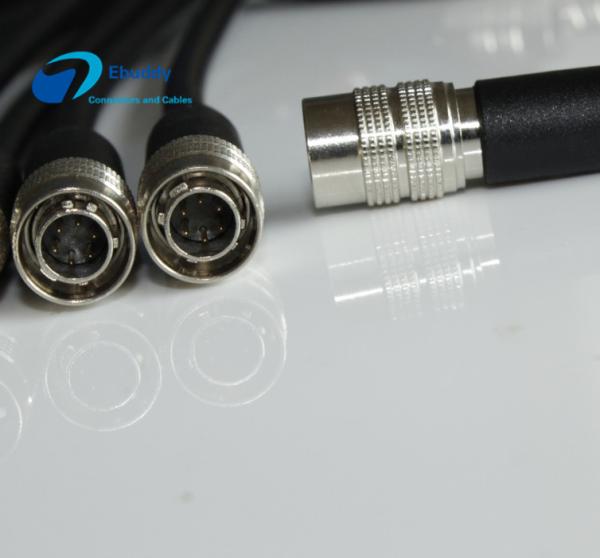 Hirose 6 Pin Male USB Camera Cable CCD Camera Power Supply Type HR10A-7P-6P
