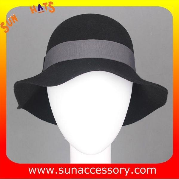 6090434 Sun Accessory customized  winner  fashion  wool felt  clothe hats, women hats and caps wholesaling