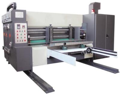 Máquina de empilhamento 380v de Slotter Die Cutter da impressora de Flexo da cor do cartão 2