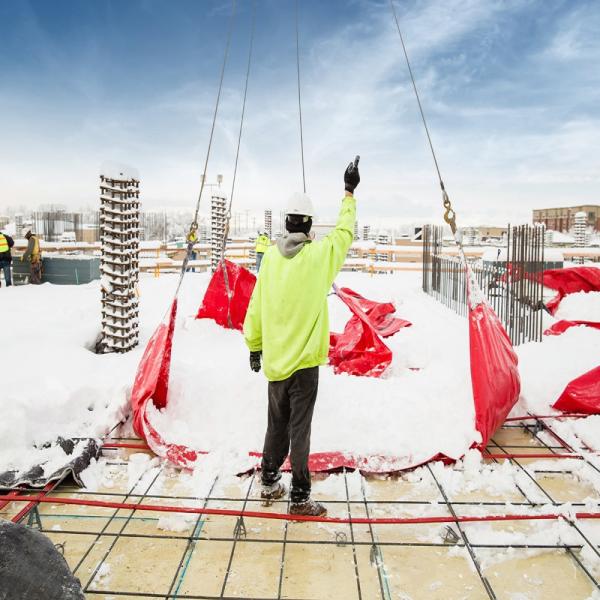 18 унций ПВХ виниловой брезент ПВХ снегоочиститель брезент с ремнями для строительства