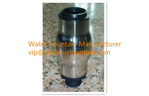 SS304 Plastic Straight Fountain Spray Nozzles Champagne Foam Pool Fountain Heads