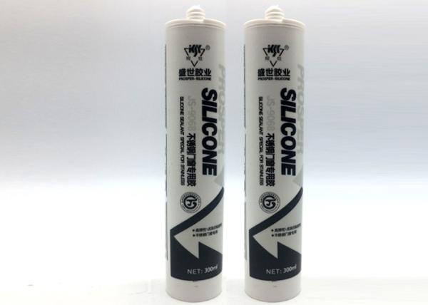 Eco Friendly Silicone Sealant , Stainless Steel Silicone Caulk Sealant Aging Resistance