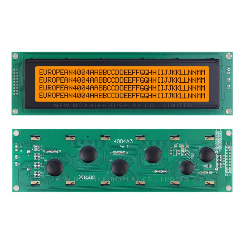 European Gray Film 4004A3 Character Module LED Backlight 4004 Character LCD Module