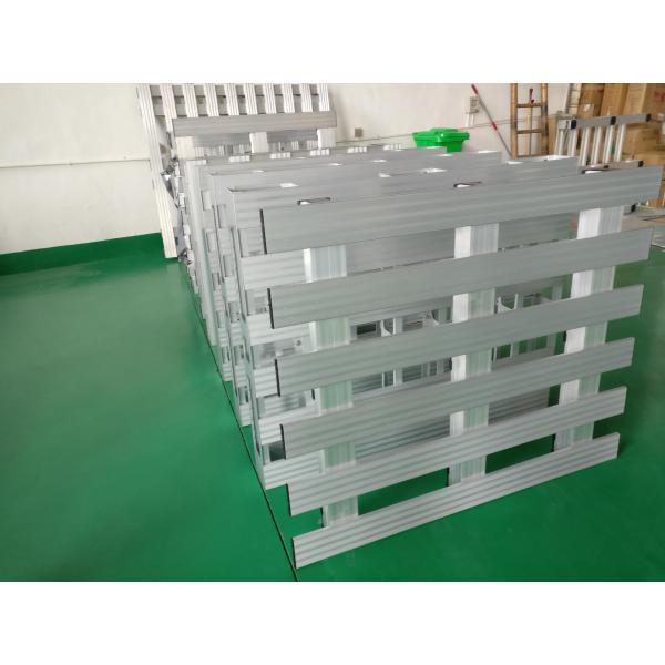 Ignifugez l'euro 6063 palettes en aluminium le gigaoctet, JIS, AAMA 1200x2000 standard de T4 T5