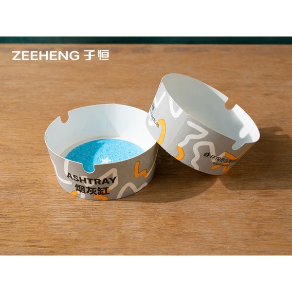 6oz Capacity Eco Friendly Disposable Ashtray Easy to Clean Ideal for Restaurants Bars and Offices