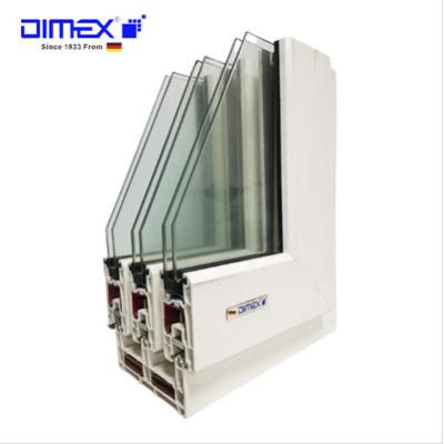 Deslizar a porta da janela de UPVC perfila Dimex Lotus Series L108
