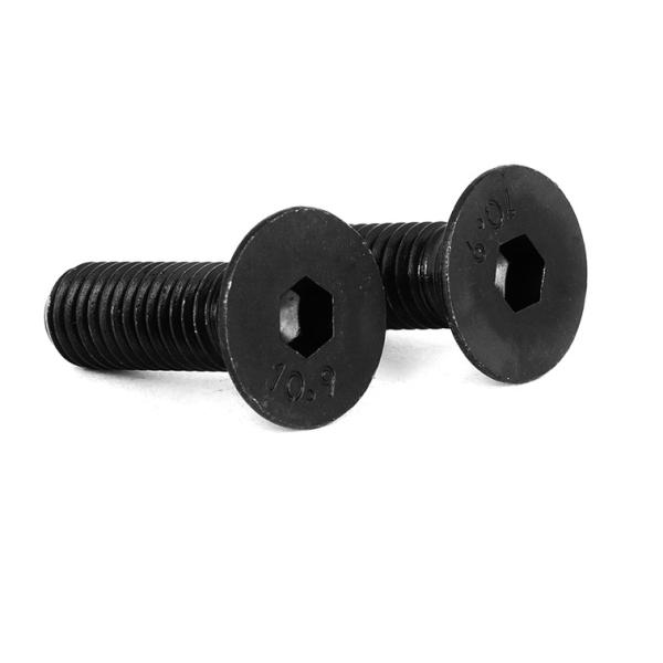 Black Finish DIN 7991 Countersunk Hexagon Socket Bolt with Customer Requirements