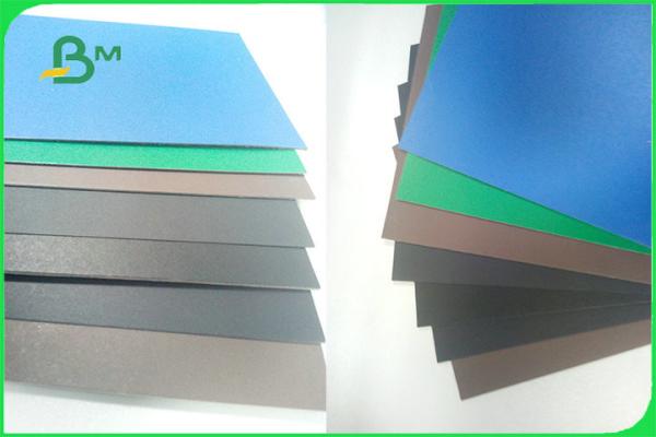 Blue Green Lacquered Solid Paperboard 1.3mm 1.5mm For Carton Box Storage Box