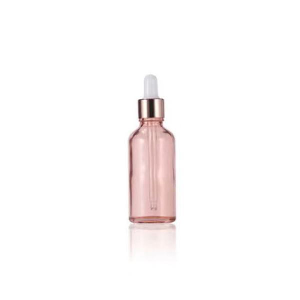 Bouteille de gouttelette d' huile essentielle en verre rose de 10 ml à 100 ml