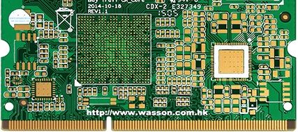 Высокий галоид TG собрание PCB прототипа пальца меди 1 Oz свободное золотое