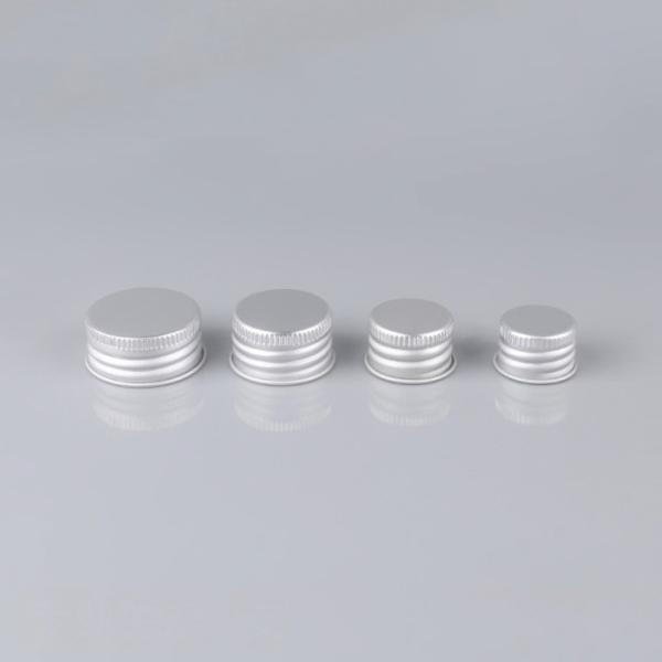 24mm 28mm 18mm Aluminium Screw Cap Essential Oil Bottle Caps Gold Silver
