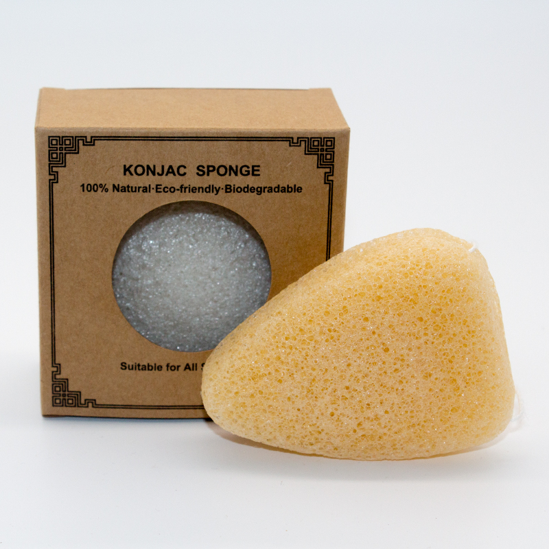 Губка треугольника лицевая Konjac