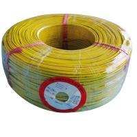 Cable de termopar de la extensión de la chaqueta de la fibra de vidrio con el aislamiento amarillo de la fibra de vidrio