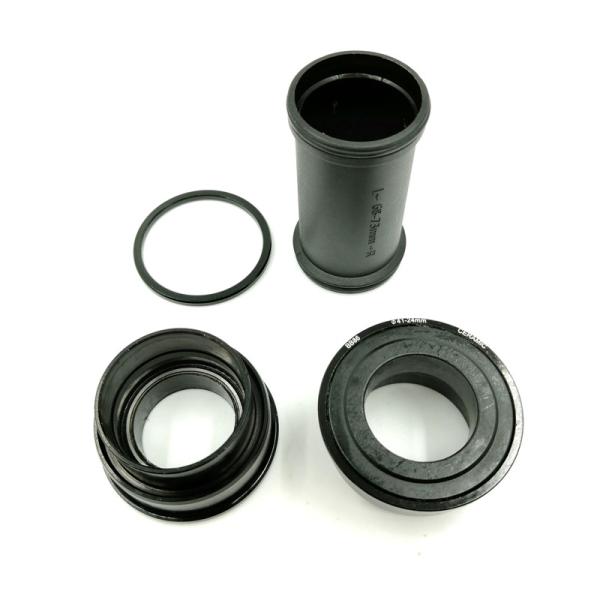 68-73mm AL7075 Alumínio PE Rolamentos Cerâmicos 24mm Press-Fit Rodoviário Bicicleta dobrável Bracket inferior