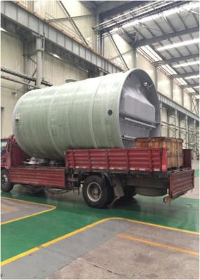 Convenient Lift Station Pump Drainage Pumping Station Fiberglass Material