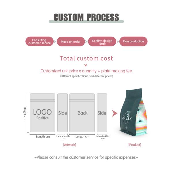 CPP PET Sacs en plastique écologique pour fruits et légumes Sacs d'emballage pour aliments verts