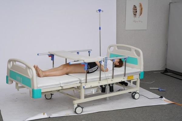 ABS Electric Double Crank Hospital Bed CE Certified For Patients
