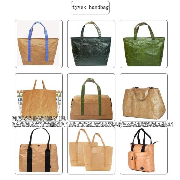 Wholesale Tyvek Waterproof Gym Bag Sports Soccer Drawstring Backpack Shopping bag, Promotional bag, Gift bag, Packing