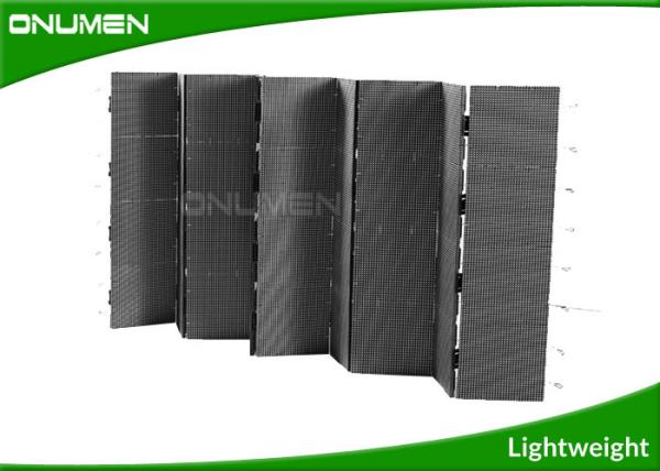 180 Degree Folded Retail LED Display Indoor / High Purity P3.9  LED Screens For Commercial Application