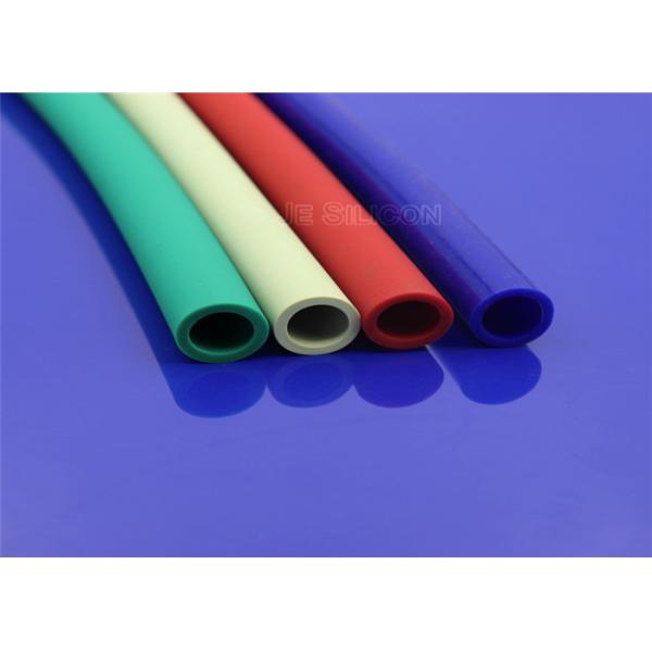 Colored Natural Thin Wall Silicone Rubber Tubing Exceptional Flexibility