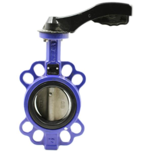 Chinese manufacturer Wafer type style stainless steelductile iron shouldered butterfly valves