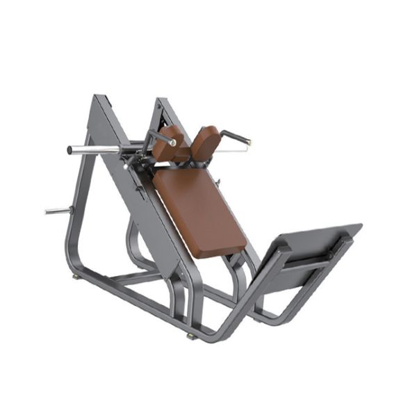 Pressure Angled Leg Press U+B8030 Complete Motion Stepless Pulley Guided Calibrated