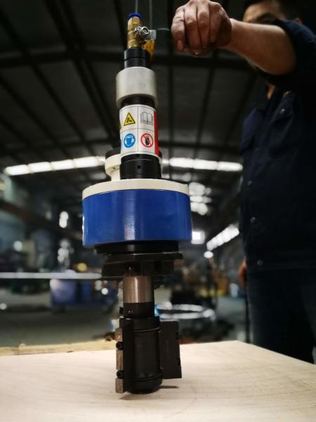 Design compacto de chanfradura montado identificação da máquina da tubulação pneumática de Beveler da tubulação