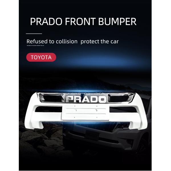Defense Against Off Road Toyota Prado Front Bumper Angled Designs