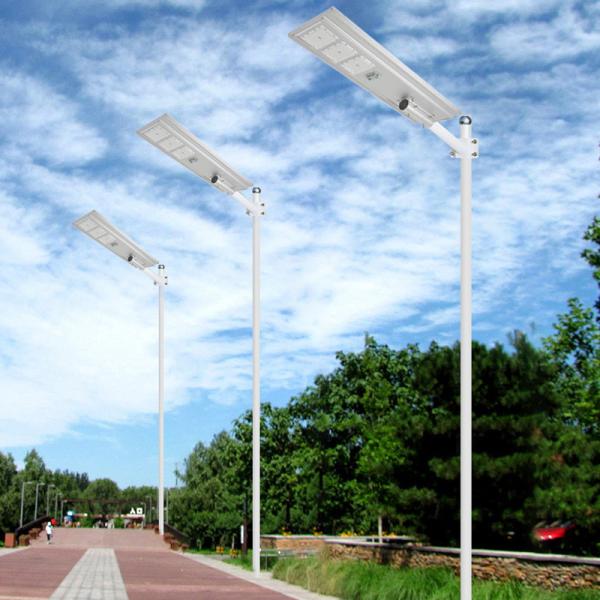 2 cabeças 100 watts integraram a fábrica solar 700x320x50mm da luz de rua do diodo emissor de luz
