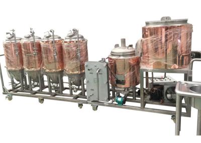 CE / ISO Certification Small Brewery Equipment 1BBL Semi - Auto Control SUS304