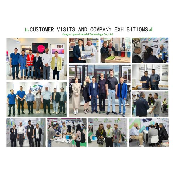 HDPE Cross Laminated Film Plastic Surface Material for Self-Adhesive Polymer Modified Bitumen Waterproof Roofing Membrane