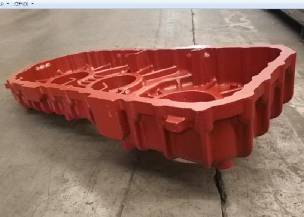 84kg Smooth Cast Resin , Cast Iron Products Transfer Housing For Crane