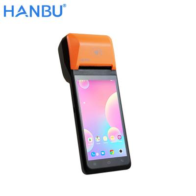 SC9863 Processor Mobile POS Orange POS Machine With Printer