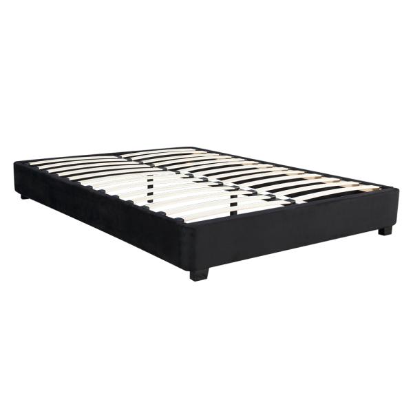 European Style Slat Metal Bed Frame , Slatted Bed Base Heavy Duty Reinforce Frame