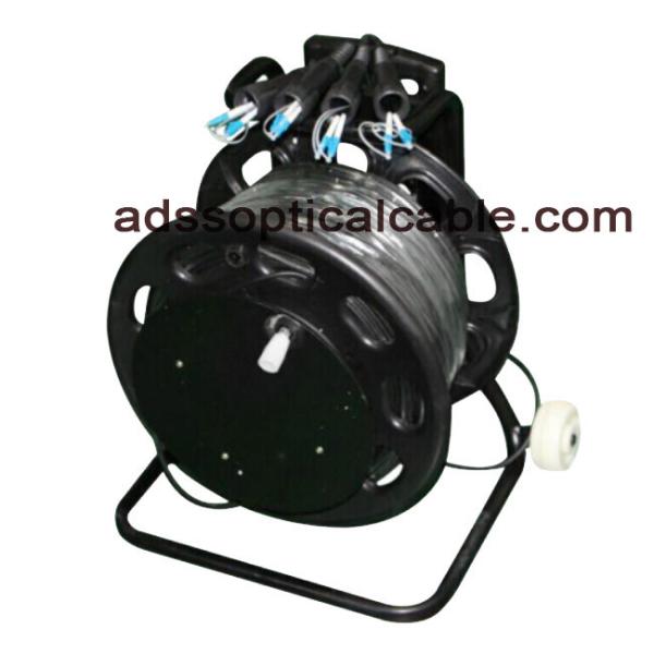 Military Tactical Fiber Optic Cable With TPU 2 4 6 Core 9/125um Tight Buffer