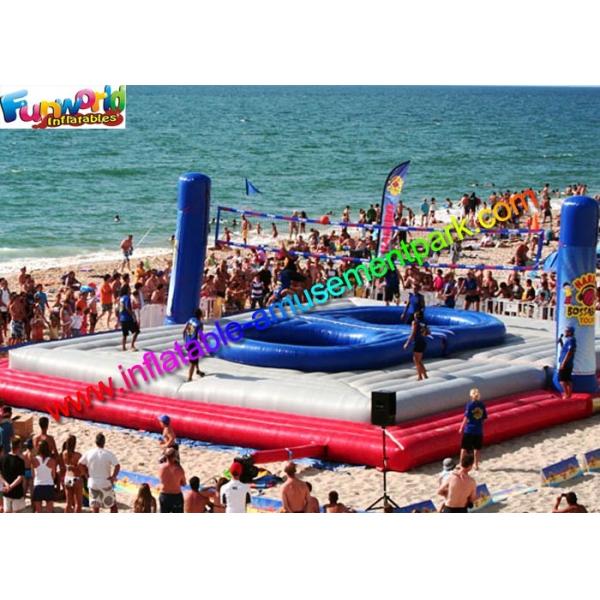 Популярный раздувной суд Боссабалл/игры волейбольного поля взаимодействующие на открытом воздухе