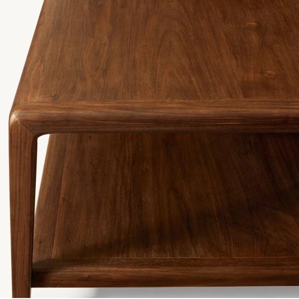 Modern Luxury Sintered Stone Coffee Table Lightweight Customizable