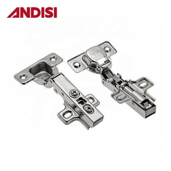 Self Closing Hydraulic Door Hinge Half Overlay Panel Size k 3-7mm Soft Close Hinge