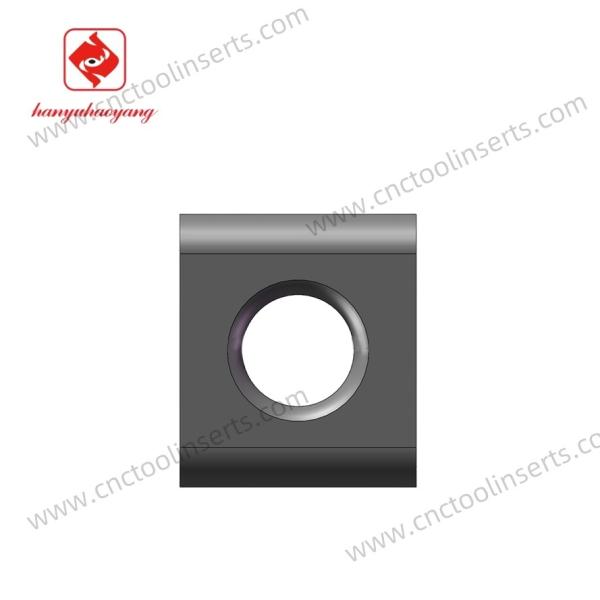 Les inserts de fraisage CNC WC-Co LNZ404, série d'inserts de fraisage de précision, haute précision, adaptés à l'usinage fini.