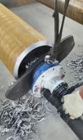 Tubulação de aço inoxidável Beveler 240mm de chanfradura portáteis da extremidade do tubo para o produto químico
