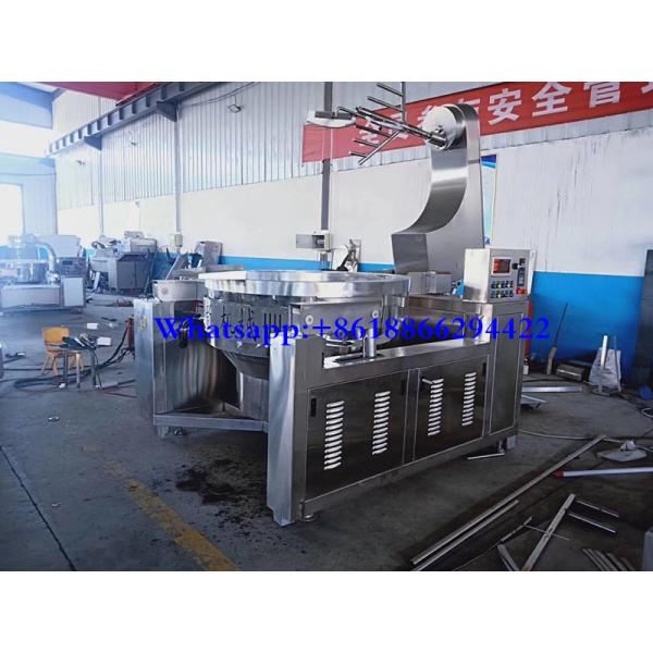 Snack Food Caramel Flavored Industrial Popcorn Making Machine