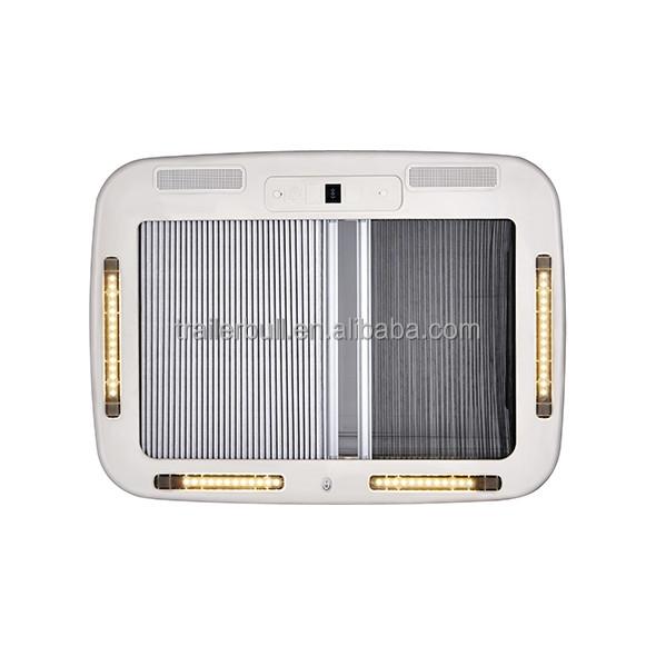 Escotilhas de teto abertas manuais operadas por manivela RW3 700x500 para cama de campista de caminhão DIY