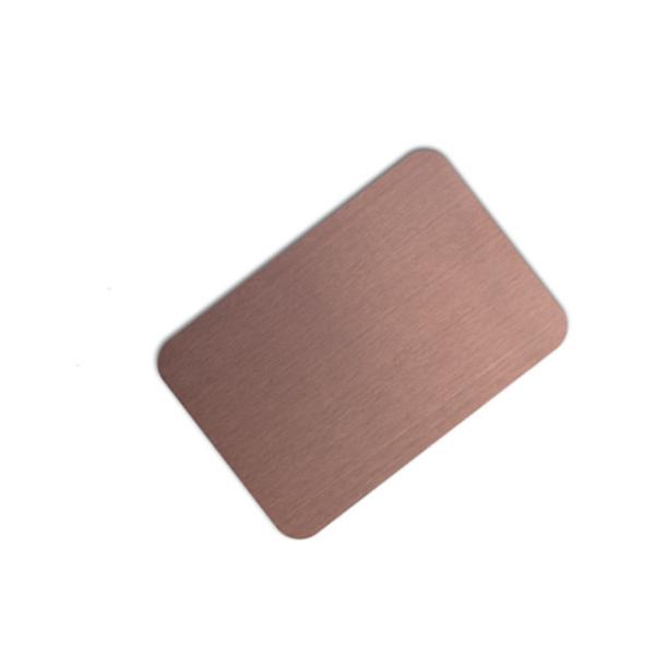 Холоднопрокатный покрашенный лист нержавеющей стали почистил прямоугольную плиту щеткой