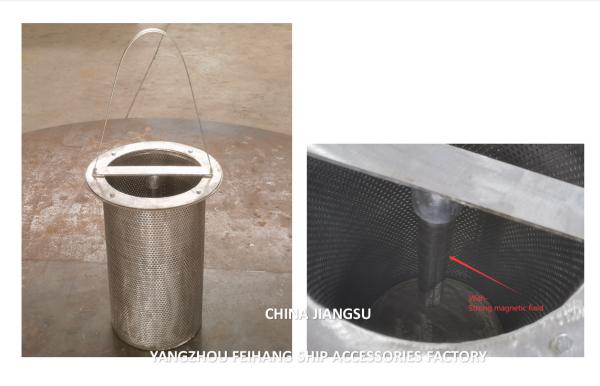 Einfachfilter-Simplex Oil Filter-Single Oil Filter Dn300 Pn16 Cast Steel Body Stainless Steel Filter