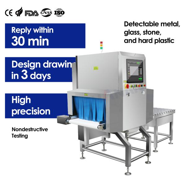 Emergency Button Support X Ray Inspection System Featuring Food Grade SUS316 Body Material and Gross Weight 310kg Designed for Assurance