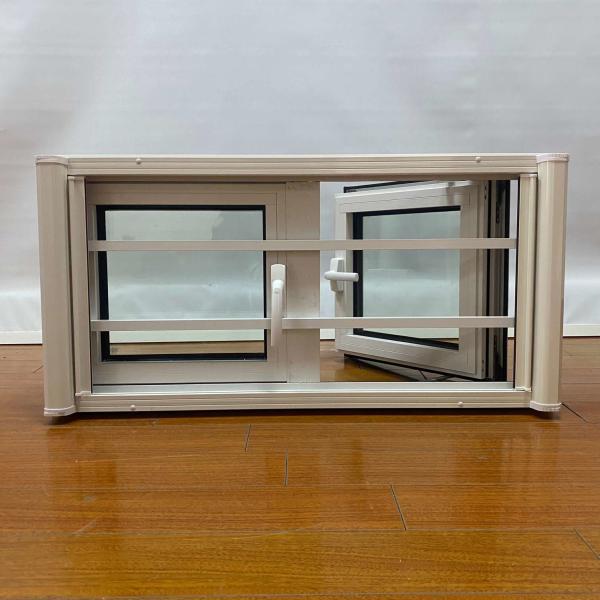 Custom Aluminum Casement Windows with Double Glass EPDM Seal
