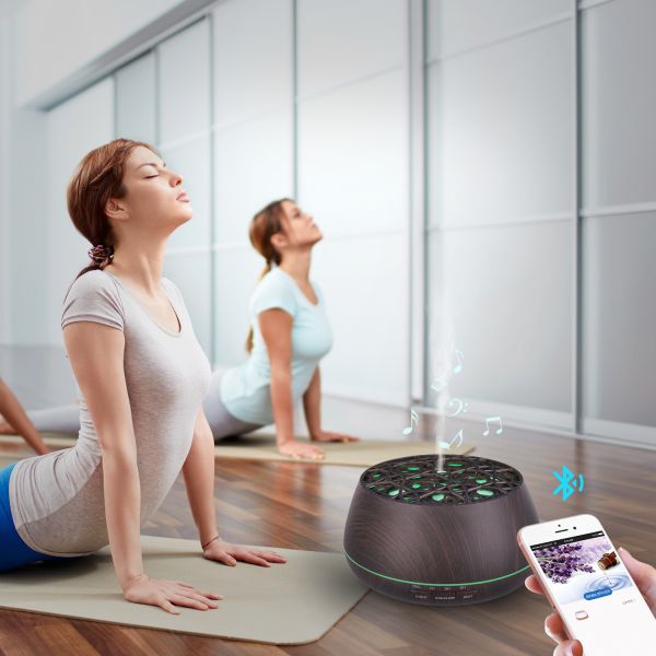 APP Control WIFI Smart 400ml Ultrasonic Electric Air Humidifier Aroma Diffuser Essential Oil Diffuser Support Alexa for Home Use