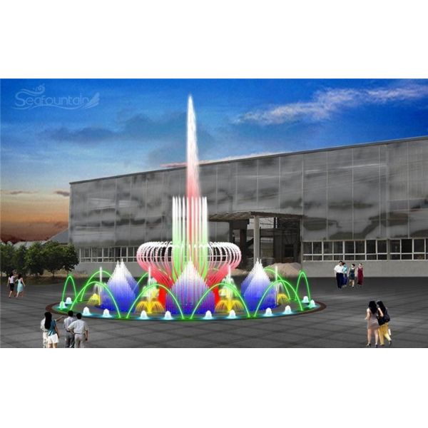 Commercial celebrate combination type fountain